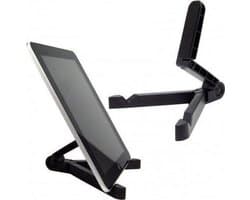 New Age Devi - Universele Tablethouder - Verstelbaar voor 4-10 Inch - Zwart