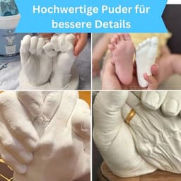 3D Handafdrukset voor Koppels - Gipsafdrukken voor Volwassenen — thumbnail 4