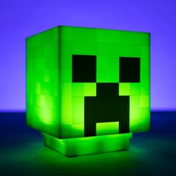Paladone Minecraft - Creeper Nachtlamp - Op 2x AAA batterijen — thumbnail 4