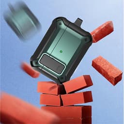 Cazy hoesje geschikt voor Airpods 3 - Armor Hoesje - Zwart — thumbnail 5