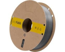 colorFabb Petg Economy Donkergrijs 3D-printerfilament - 1,75 mm - 2200 g - Uitstekende waarde per kilo - Grote spoelopties - Verkrijgbaar in veel kleuren