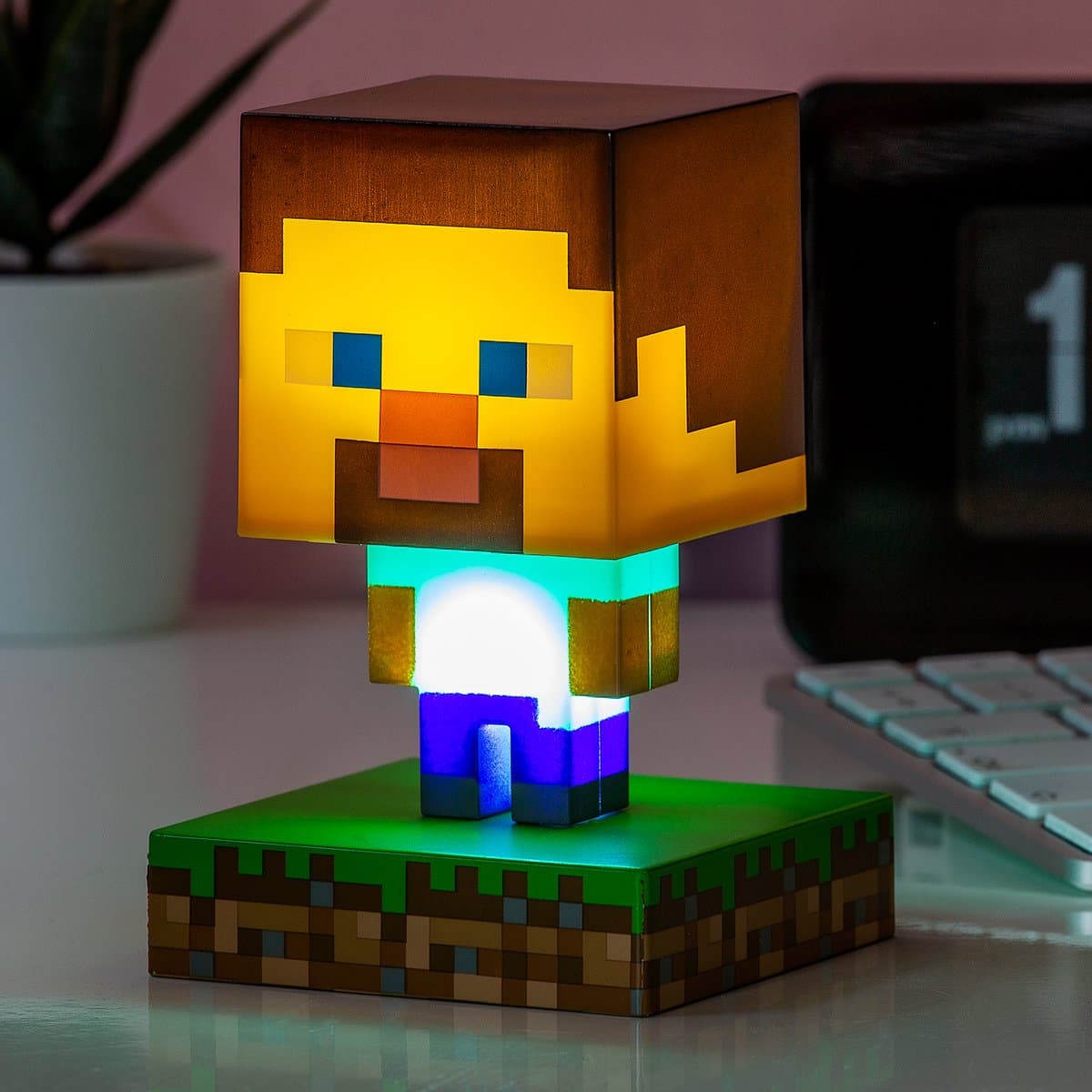 Paladone Minecraft: Steve Icon Light verlichting — afbeelding 1