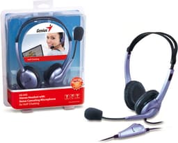 Genius HS-04S Headset Bedraad Hoofdband Kantoor/callcenter Zilver — thumbnail 2