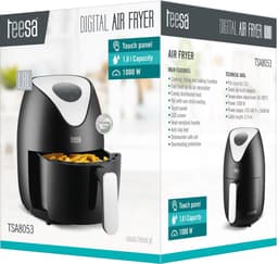 Teesa TSA8053 - Digitale airfryer, 1,8 liter, zwart — thumbnail 5