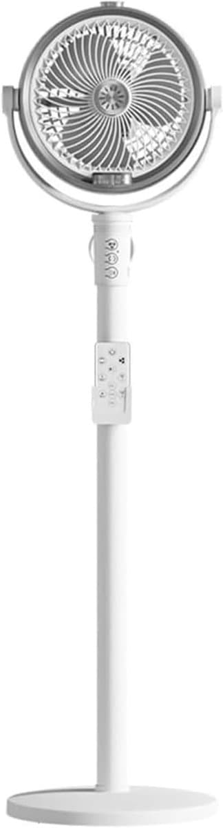Nevelventilator Staand - Verkoelende Mist - Buiten Koelen - Afstandsbediening Timer - 94 cm Hoog - Wit — afbeelding 1