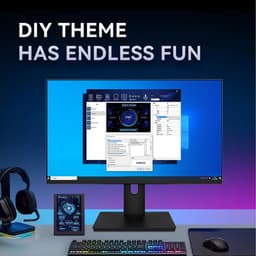 Computer Temperatuurmonitor 3.5" - Mini Secundaire Scherm - IPS Type C - Voor PC Gegevensmonitor - ShopVlot — thumbnail 4