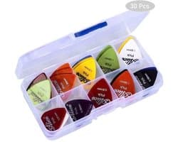 Solidchoice - Set van 30 Gitaarplectrums voor Akoestische en Elektrische Gitaar
