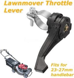 Lawnmower Throttle Lever 23-27mm - Vervangingsonderdeel - Inclusief schroeven - Bespaar op nieuwe grasmaaier - ShopVlot — thumbnail 2