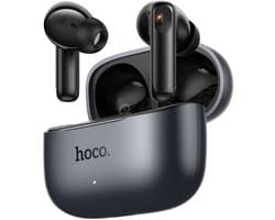 Hoco Draadloze Oordopjes - Noise Cancelling - AI Vertaling Functie - vertaal oortjes - 124 talen - Bluetooth 5.4 - Zwart