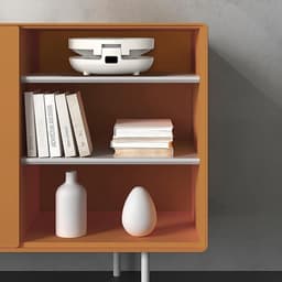 Wandventilator Opvouwbaar - Stille Circulator - Ruimte Besparen - Meertraps Ontwerp - 20.5B x 9.4H cm - Wit — thumbnail 3
