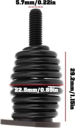 schokdemper grasmaaier 577062702 - geschikt voor Husqvarna 565 572XP - vermindert trillingen - ShopVlot — thumbnail 3