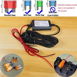 Guuzi Micro Dash Cam Hardwire Kit voor Dash Camera, Auto Dash Camera Oplader Netsnoer voor Micro USB Dash Cam 320cm - ShopVlot — thumbnail 3