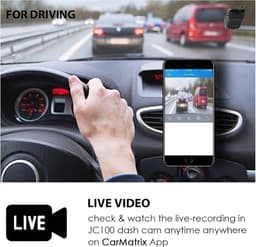 Mini Dashcam - Autocamera DVR - Veilig Rijden - 1080p HD Nachtzicht - 135 graden groothoek - Zwart — thumbnail 4