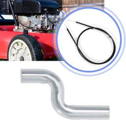 Kabel Eindkap 5 Stuks - Universele Gaskabel - Stalen Eindkappen - Duurzaam - Geschikt voor Grasmaaier - Lengte 24 mm — thumbnail 5