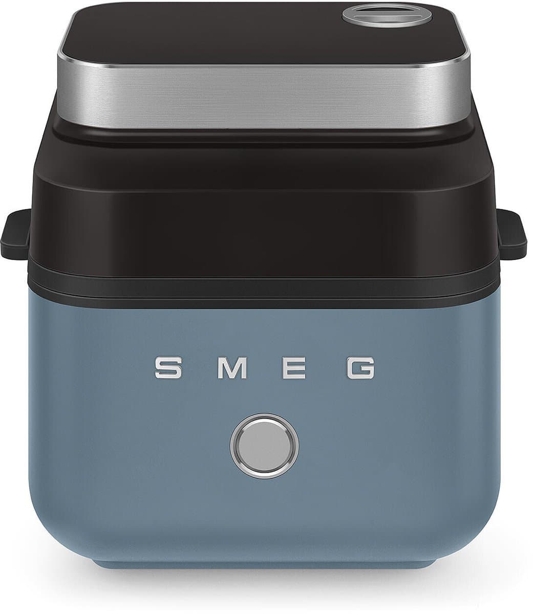 SMEG AFC01SBMEU Air Fryer – 7,3 Liter – 1450W – Mat Storm Blue – Heteluchtfriteuse met 8 Programma's — afbeelding 1
