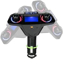 Bluetooth-zender - FM-zender - Autoradio-adapter - Auto-mp3-speler - AUX Bluetooth-ontvanger - USB - LCD-display - Multifunctionele auto-USB-flashdrive - Ondersteunt muziekweergave en handsfree bellen - BT06 — thumbnail 5