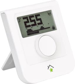 Slimme Thermostaat - Kamerthermostaat Slim - Temperatuur Regelen - Vochtmeting Schimmelpreventie - Rechthoekig - Wit — thumbnail 1