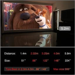 Everycom - RD829 - Beamer - Projector Beamer - Mini Meamer - 1920x1080dpi - Automatische focus - 5G - met WiFi - 12000lumens — thumbnail 2