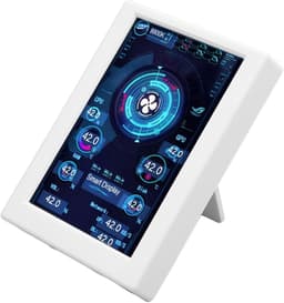 3.5" Computer Temperature Monitor, PC Temperature Display, PC Sensor Panel for PC Computer Case, IPS Type C Mini - ShopVlot — thumbnail 3