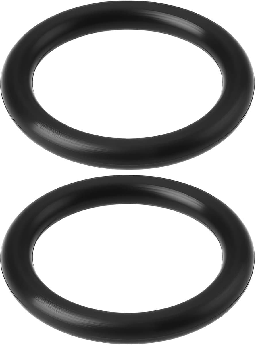 SnelShoppen - 2x O-Ring voor Grasmaaier Hydraulisch Brandstofsysteem P51212 - Fluororubber, 10.6x1.8mm, Compatibel met Diverse Tractors en Maaiers — afbeelding 1