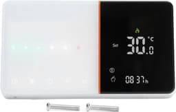 Slimme Thermostaat - Programmeerbare Thermostaat - Verwarming Regelen - Groot LCD Display - 131 x 75 mm - Wit — thumbnail 4