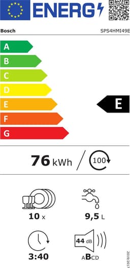 Bosch Serie 4 SPS4HMI49E vaatwasser Vrijstaand 10 couverts — thumbnail 2