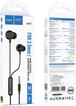Hoco M117 Oordopjes met Draad - In-Ear Oordopjes met Microfoon - 3,5mm Jack - Helder Geluid - Universele Aux Aansluiting — thumbnail 5