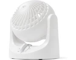 Tafelventilator Stil 30 dB – 3 Snelheden – 110° Kantelbaar – Compacte Luchtcirculator voor Ruimtes tot 14 m²