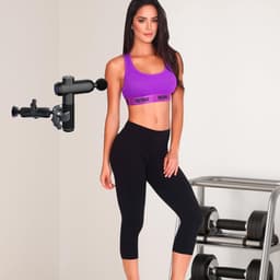 SnelShoppen - Massage gun holder wandmontage met verstelbare klem, geschikt voor de meeste massage guns, ideaal voor moeilijke bereikbaarheid zoals ne — thumbnail 4
