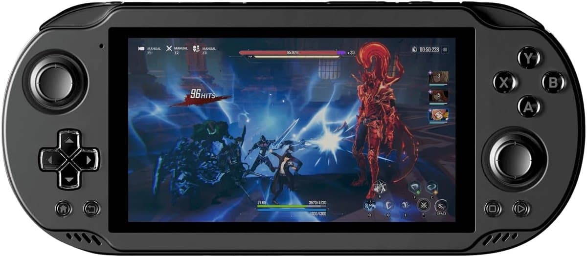 SnelShoppen - Mini Android Gaming Handheld met Snapdragon 8 Gen 2 CPU, 8GB RAM, 128GB UFS 4.0, 5" 1080p Mini LED, Wi-Fi 7, BT 5.3 - Perfect voor Gamin — afbeelding 1