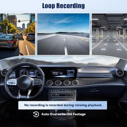 Dashcam voor auto - Zwart - Geschikt voor Audi 2019-2026 - 4K UHD Video met WiFi en Nachtzicht - Met G-sensor en OEM Installatie — thumbnail 3
