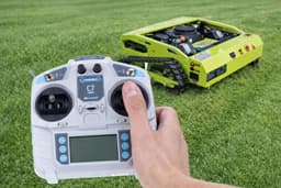 Grassor MultiForce 800T-G23P Max - Robotmaaier Rupsband - Hybride 23HP Loncin 608cc, 800 mm — thumbnail 5
