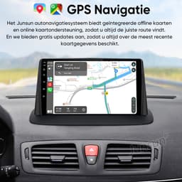 Awesafe 8-Core V1PRO 4+64GB Autoradio - Geschikt Voor Renault Megane III 2008 t/m 2016 - Draadloze Carplay Android Auto - Touchscreen - GPS Navigatie 4G WiFi - Bluetooth Radio - Ondersteuning invoegen 4G SIM - 2008 2009 2010 2011 2012 2013 2014 2015 — thumbnail 3
