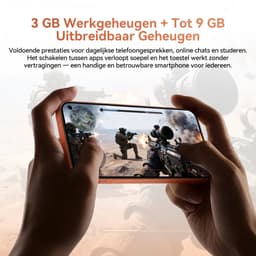 Blackview WAVE 2C Smartphone - 4G AI - DUAL SIM - 12GB RAM - 32GB ROM - Octa Core - Android 16 GO Telefoon - 5 inch - GPS - Oranje — thumbnail 5