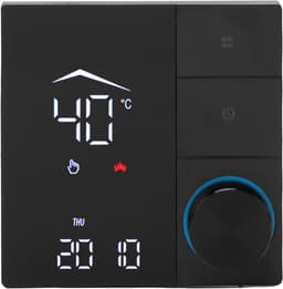 Slimme Thermostaat - Temperatuurregelaar WiFi - Energie Besparen - App Afstandsbediening - 16A - Wit — thumbnail 1