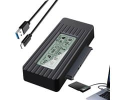 Externe Harde Schijf Adapter - Hard Drive Dock USB - Data Back-up - Snelle Data Overdracht - Tot 16 TB