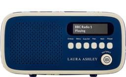 VQ Dexter DAB+/FM Draagbare Radio – Bluetooth – 60 Voorkeuzezenders – LCD Display – Werkt op AA Batterijen – Blauw — thumbnail 2