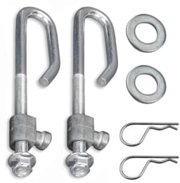 Dailygoods- Deck Lift Hanger Rod kit - Vervangt onderdeelnummers GX24864/GX21718 - Compatibel met E-serie en D-serie - Hoge kwaliteit - Voor diverse modellen - Inclusief bevestigingsmaterialen - Hefframe — thumbnail 2
