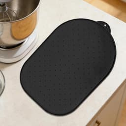 Antislipmat Keukenmachine - Apparaten Pad - Werkblad Beschermen - Eenvoudig Verplaatsen - ca. 40x27 cm - Zwart — thumbnail 4