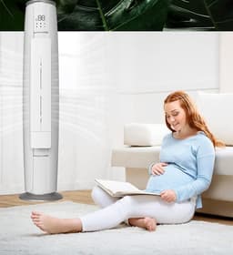 Airco Windgeleider - Verstelbare Uitlaat - Comfortabel Binnenklimaat - Intrekbaar Ontwerp - 60-120 cm - Wit — thumbnail 4