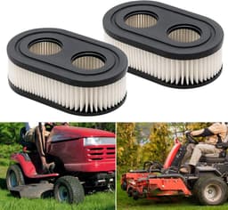 Dailygoods- Luchtfilter 2 Stuks - Grasmaaier Onderdelen - Hoogwaardig Kunststof - Ovale Luchtfilter - Duurzaam en Sterk - Verhoogt Motorlevensduur - Motorfilter — thumbnail 5