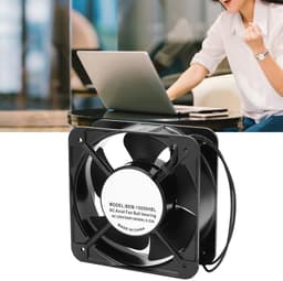 Axiale Ventilator - Luchtstroom Fan - Ruimte Koelen - Stille Werking - 185 CFM - Aluminium — thumbnail 2