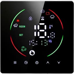 Intelligente Thermostaat - Slimme Regelaar - Temperatuur Beheer - App Bediening - AC 90-240V - Wit — thumbnail 1
