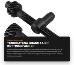 Dailygoods- Tendicatena - Kettingspanner - Automatische Kettingafstelling - Geschikt voor Lawnflite/Carlton Painier - Duurzaam Ontwerp - Eenvoudig te Installeren — thumbnail 1