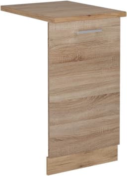 Vaatwasser Paneel - Keukenfront - Keuken Integratie - Volledig Geïntegreerd - 45 cm - Sonoma Eiken — thumbnail 1
