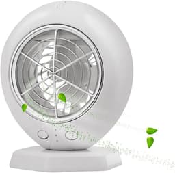 Mini Air Cooler - Persoonlijke Ventilator - Persoonlijke Koeling - Met Vernevelaar - 200ml Tank - Wit — thumbnail 1