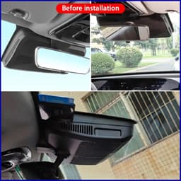 Dashcam Auto - Videorecorder DVR - Veilig Rijden - Ultragroothoek Nachtzicht - 4K UHD - Zwart — thumbnail 4
