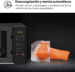 Magnetron met Grill - Compacte Oven - Snelle Maaltijden - Easy Clean Technologie - 20 Liter - Zwart — thumbnail 4