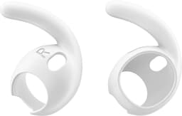 KeyBudz EarBuddyz Oorhaken AirPods Pro (3e gen) – Gemaakt van Premium Elastomeren – Biedt Extra Ondersteuning – Behoudt Functionaliteit met Nauwkeurige Sensoruitsparingen - Wit — thumbnail 2