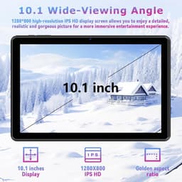 SnelShoppen - 10 Inch Android 15 Tablet met 18GB RAM, 128GB ROM, Octa-Core, WiFi 5, 6000mAh, Dual Camera, Geheugen uitbreidbaar tot 1TB, Perfect voor — thumbnail 4